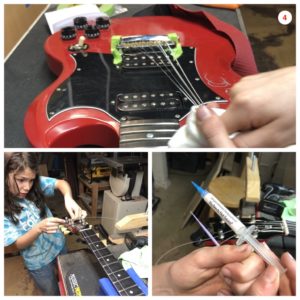 11-Year Old Changes His Guitar Strings Like a Pro!