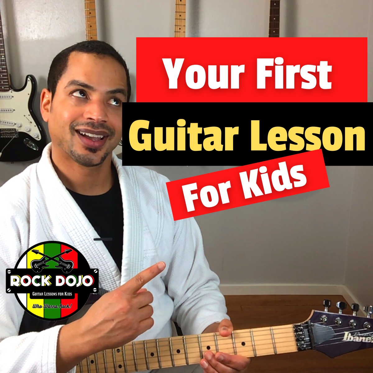 Your First Guitar Lesson for Kids