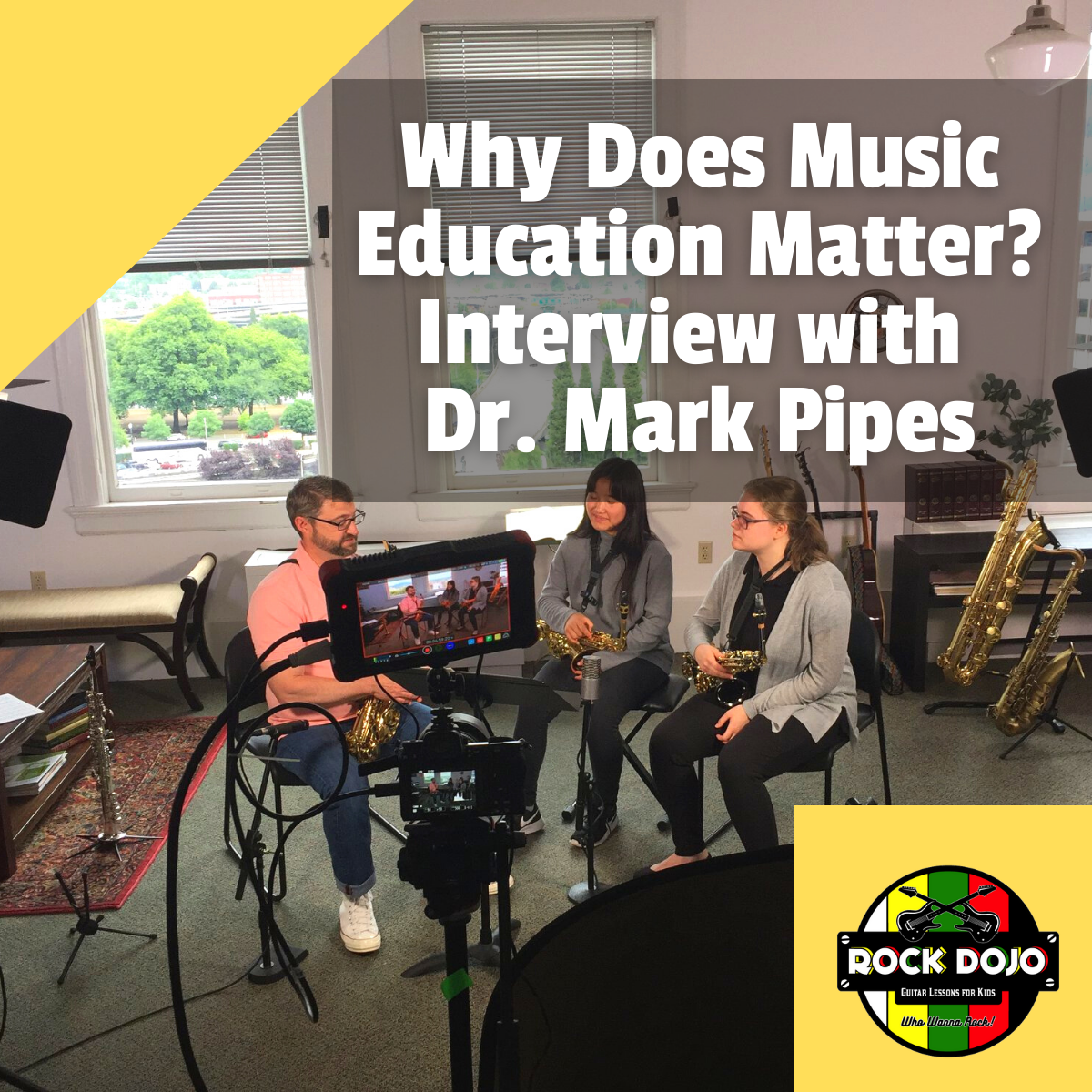 Why Music Education Matters? Interview with Dr. Mark Pipes Rock Dojo Online Guitar Lessons for Kids