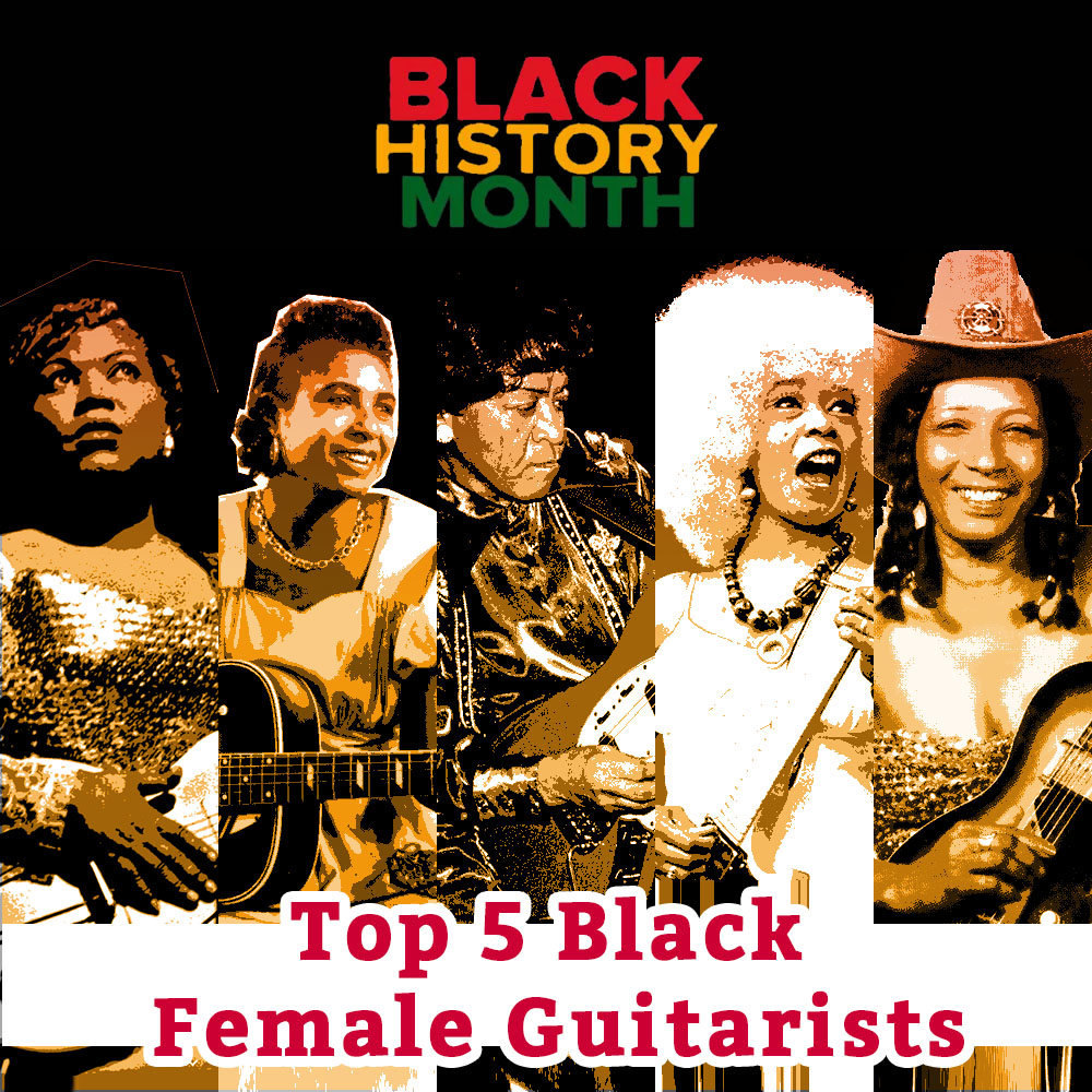 Rock Dojo black history month top 5 female guitarists