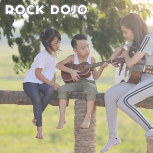 Online Guitar lessons for kids with Rock Dojo