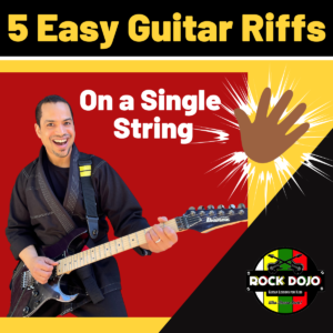 5 Easy Guitar Riffs on a Single String Online Guitar Lessons for Kids