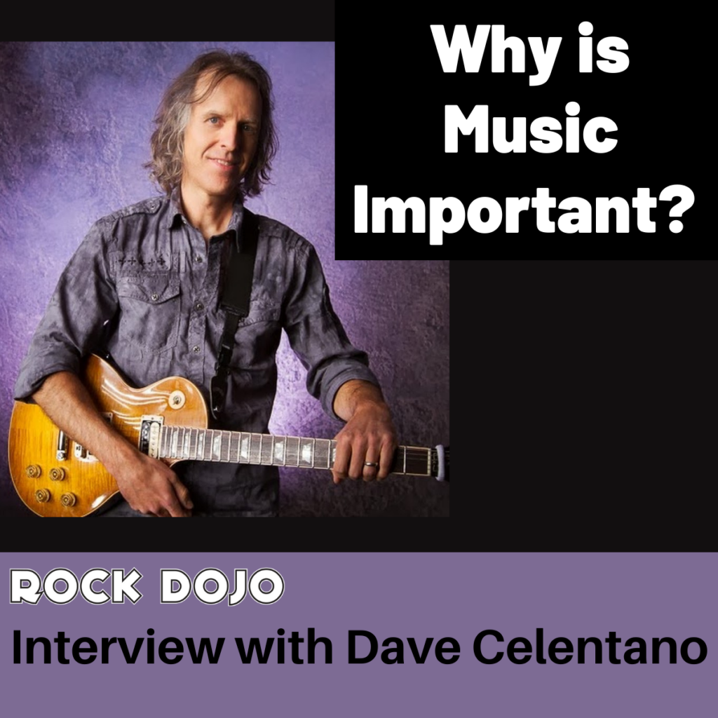 Why is music important? Music education interview with Dave Celentano