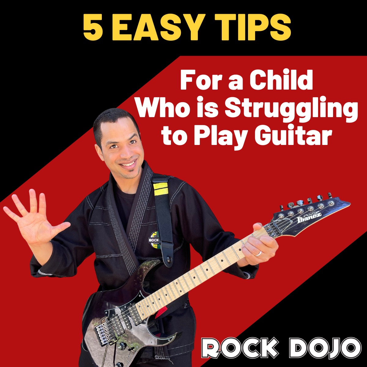 5 Easy Tips to Help Your Child Learn Guitar