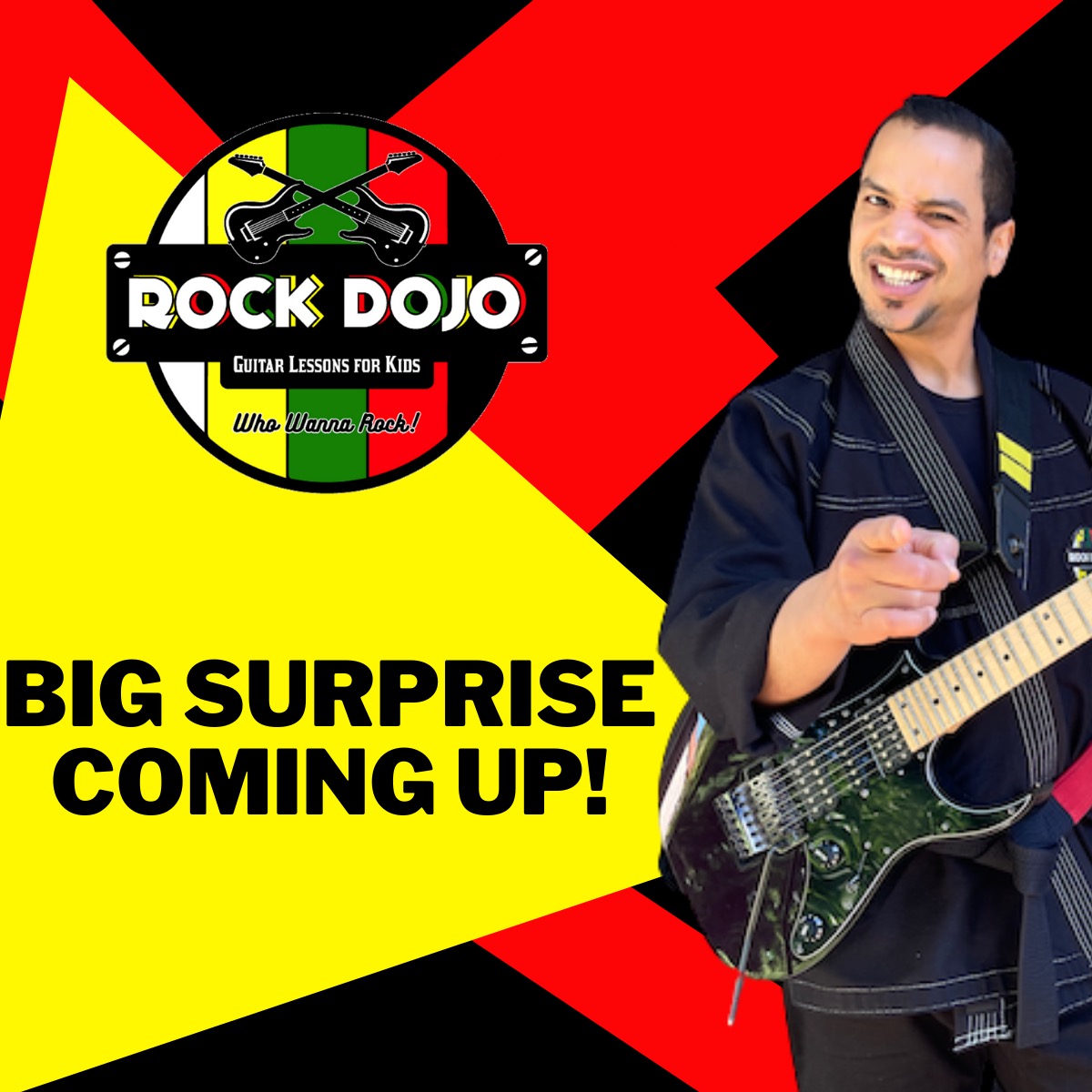 Something Big Is Coming to Rock Dojo!