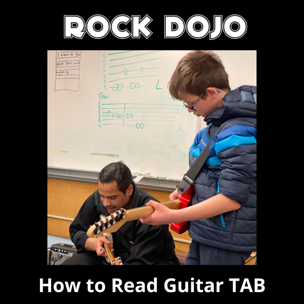 Learn how to read guitar tab.